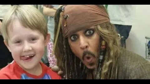 Johnny Depp Makes A CHILD Laugh and the Internet Has Something to Say About It