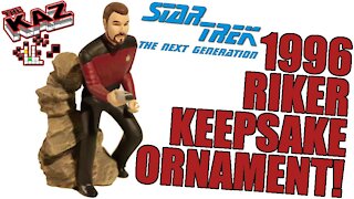 1996 Commander Wil Riker Hallmark Keepsake Ornament