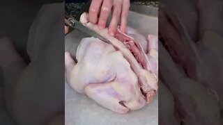#chicken #mealprep #shorts #spatchcock #knifeskills #carnivorediet #butcherbox #meat #survivalfood