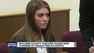 Macomb County teacher facing new charges of assaulting students