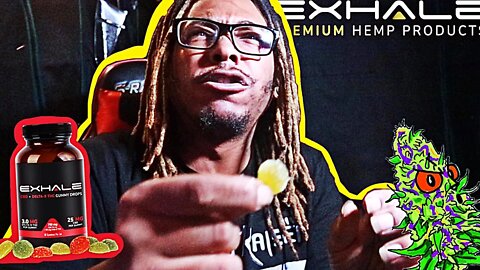 I Ate A Whole Bottle Of CBD Gummies And Couldn’t Believe It | I 🖤 Gummies From Exhale Premium Hemp