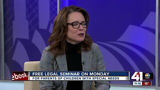 Free legal seminal on Monday for parents of children with special needs