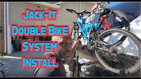 Jack-It Double Bike Carrier System 12-2021 [Install] Full Time RV Living