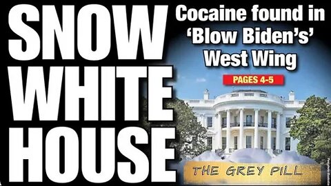 Coke Found In The White House!! Joe's Or His Son's? Hunter Stash Found?