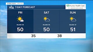 Cool Friday with sunshine and highs in mid-50s