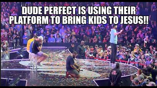 Dude Perfect is using their platform to praise Jesus!! Its Refreshing to see Jesus at the center!