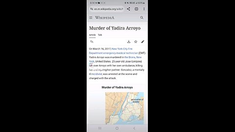 Wikipedia.org - Murder of FDNY EMT Yadira Arroyo.