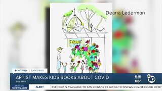 Del Mar artist creates children's picture books about COVID-19