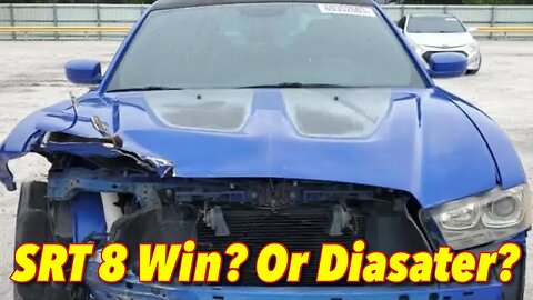 SRT 8 Win? Or Disaster? #copart Live Auction Wins