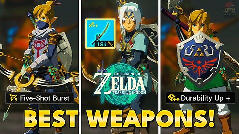 The Most POWERFUL WEAPONS in Zelda Tears of the Kingdom!