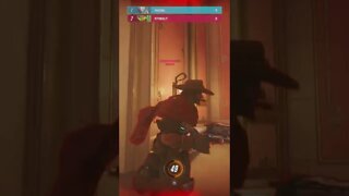 Genji vs Cassidy Overwatch 2