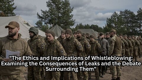 "Examining the Consequences of Leaks and the Debate Surrounding Them"