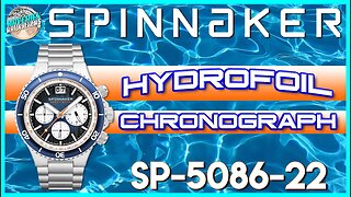 Micro Panda! | Spinnaker Hydrofoil Panda 200m Quartz Chronograph SP-5086-22 Unbox & Review