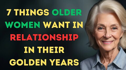 Psychology facts about older women in their golden years.