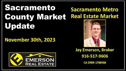 Sacramento County Real Estate Market Update