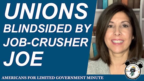 Unions Blindsided By Job Crusher Joe