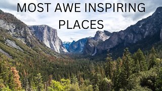 10 MOST Awe Inspiring Places on Earth - Travel Video - #travel #travelvideo