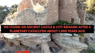 We Found An Ancient Castle & City Remains of Cataclysmic Event 1000 Years Ago, On Scene