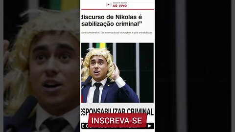 Nikolas Ferreira deve ser cassado e penalizado por declarações? | @shortscnn