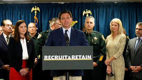 Law Enforcement Recruitment Bill Signing