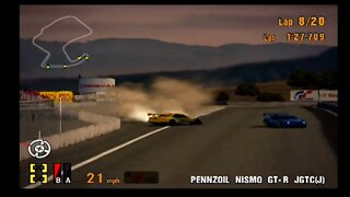 Gran Turismo 3 EPIC RACE! All Japan GT Championship! AI Crashes, Fails, and Spinouts Part 17!!