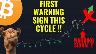 Bitcoin Fires First Warning Signal This Cycle