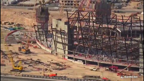 Stadium Construction - Construction work in timelapse #whatstech #Viral #shorts