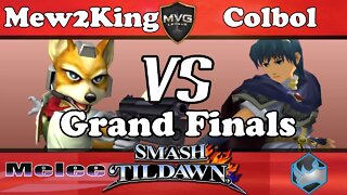 COG MVG|Mew2King (Fox) vs. SS|Colbol (Fox & Marth) - Melee Grand Finals - Smash 'til Dawn