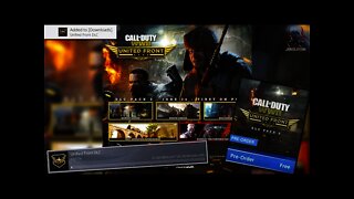 Call of Duty WWII - How To PreDownload DLC 3 "UNITED FRONT"