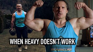 When HEAVY WEIGHT DOESN'T WORK to GAIN MUSCLE. HEAVIER isn't Always the Solution to GAIN MUSCLE