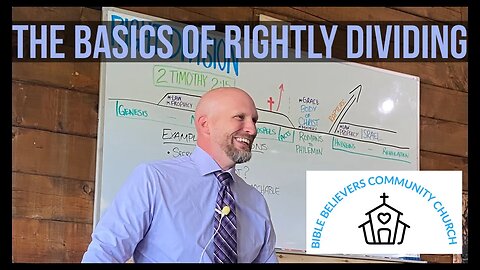 The Basics of Rightly Dividing [Bible Believers Community Church: 09/10/23]