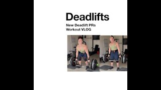 Workout VLOG: Leg day, deadlifts and squats