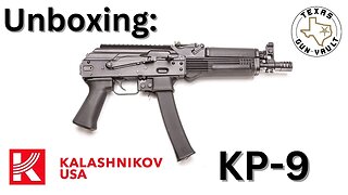 Unboxing: Kalashnikov USA KP-9 (Civilian version of the Russian Vityaz)