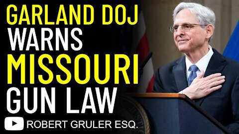 Garland DOJ Warns Missouri Gun Law