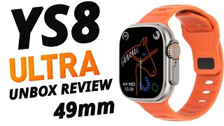 YS8 Ultra smartwatch Unbox Review best copy watch 8 Top Watch 49mm