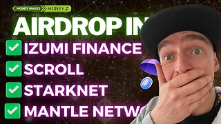 AIRDROP Info✅ COSMOS AirDropy + iZi Swap Kampania + NFT StarkNet + Scroll na L3 + Zerion 💸