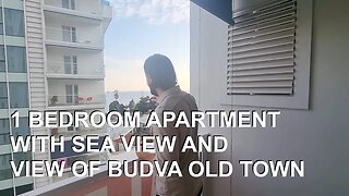 Living like in a Hotel - 1 Bedroom Apartment with great view Budva, Montenegro