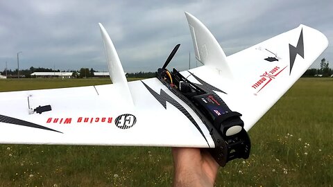LOS Maiden Flight - Sonic Modell Carbon Fiber Racing Wing - 1030mm FPV Wing