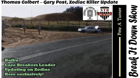 Thomas Colbert - Gary Poste, Zodiac Killer Update