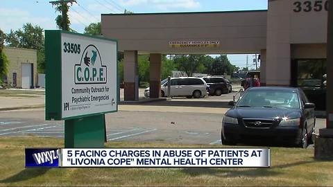 Workers at Livonia facility charged with abuse of 3 mental health patients