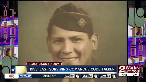 Flashback Friday - 1998: Last surviving comanche code talker