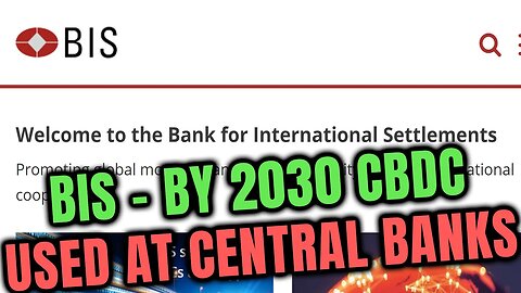 🌐Bank for International Settlements (BIS) Report shows by 2030 24 central banks will have CBDC🌐