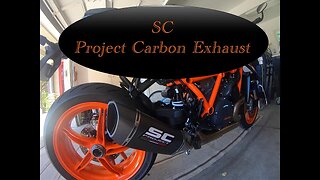 SC Project carbon exhaust upgrade for my KTM 1290 Super Duke R "The Beast"