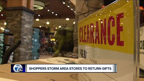 Shoppers head to stores after Christmas for deals, exchanges and to spend gift cards