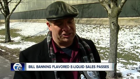 Bill banning all flavored e-liquid sales passes in Assembly and Senate