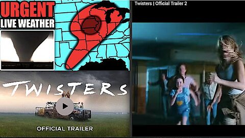 PREDICTIVE PROGRAMMING "Twisters" (2024) - May 21, 2024 Tornadoes in the MIdwest (Iowa, Wisconsin)