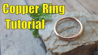 How to make a ring from scratch.