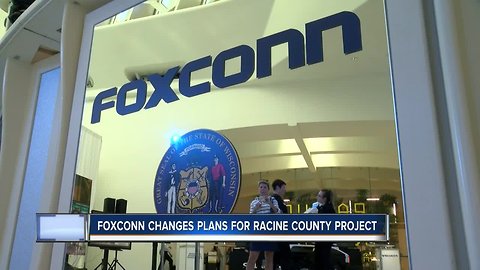 Foxconn changes focus of massive Wisconsin project