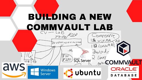 Building a new Commvault lab