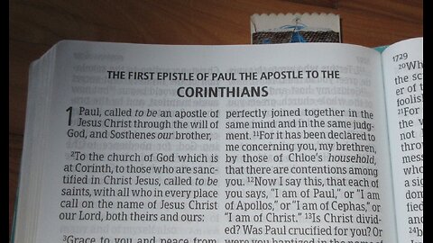 1 Corinthians 1:9-13 (Be Perfectly Joined Together)